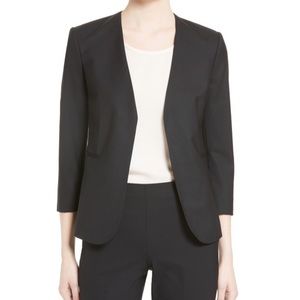 Theory Open Front Good Wool Blazer